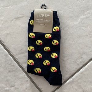 Jcrew mismatched crew socks
